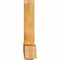 Ekena Millwork Eugene Rough Sawn Timber Gable Bracket, Western Red Cedar, 84"W x 31"H x 6"D x 6"F, 9/12 Pitch GBW084X31X0606EUG00RWR - alternate 2